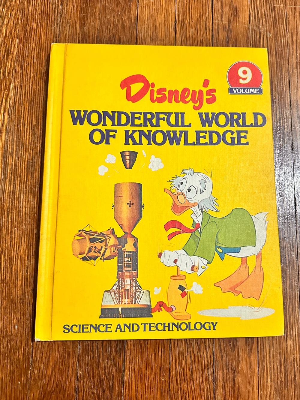 Disney's Wonderful World Of Knowledge Hardback 1982 Science and Technology Vol 9